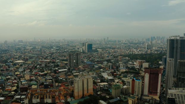 Makati City is one of the most developed business district of Metro Manila and the entire Philippines. Travel vacation concept