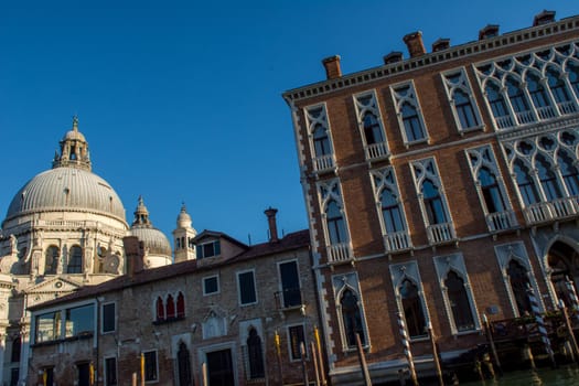 discovery of the city of Venice and its small canals and romantic alleys, Italy