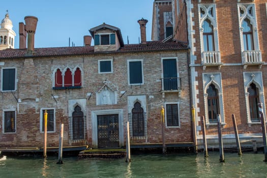 discovery of the city of Venice and its small canals and romantic alleys, Italy