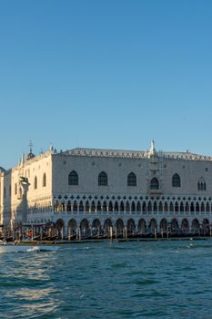 discovery of the city of Venice and its small canals and romantic alleys, Italy