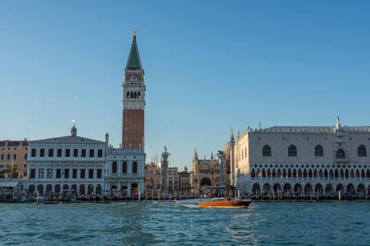 discovery of the city of Venice and its small canals and romantic alleys, Italy