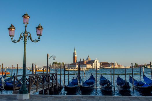 discovery of the city of Venice and its small canals and romantic alleys, Italy