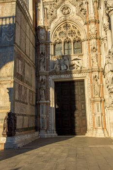 discovery of the city of Venice and its small canals and romantic alleys, Italy