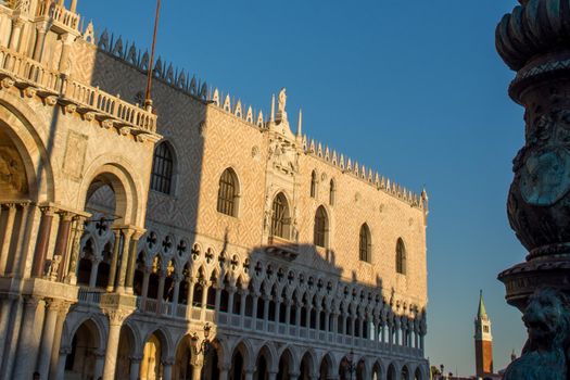 discovery of the city of Venice and its small canals and romantic alleys, Italy