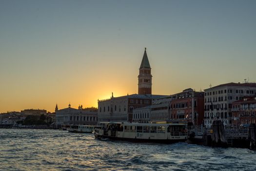 discovery of the city of Venice and its small canals and romantic alleys, Italy