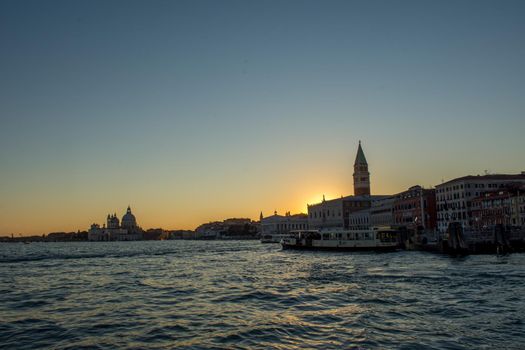 discovery of the city of Venice and its small canals and romantic alleys, Italy