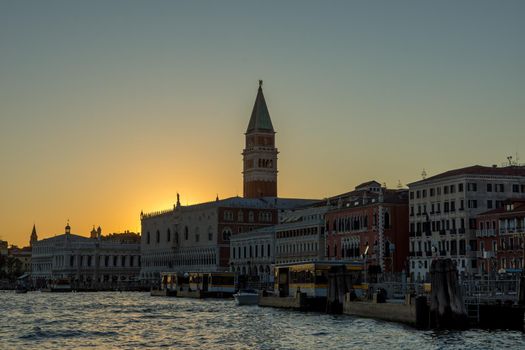 discovery of the city of Venice and its small canals and romantic alleys, Italy