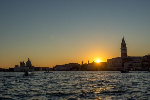 discovery of the city of Venice and its small canals and romantic alleys, Italy