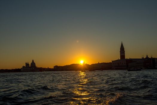 discovery of the city of Venice and its small canals and romantic alleys, Italy