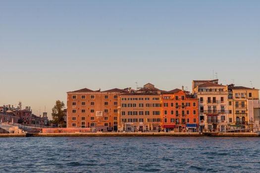 discovery of the city of Venice and its small canals and romantic alleys, Italy