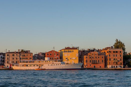 discovery of the city of Venice and its small canals and romantic alleys, Italy