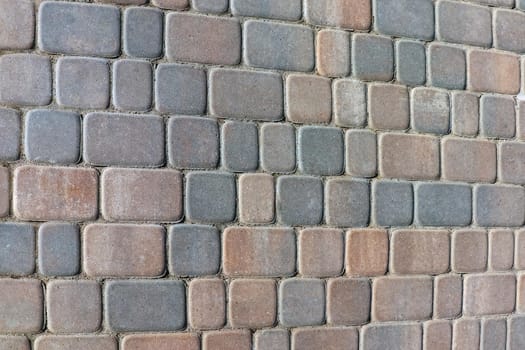 masonry wall paving stones as a background close up. High quality photo