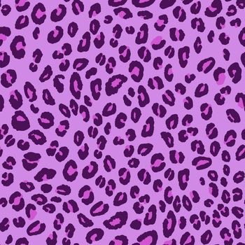 Abstract modern leopard seamless pattern. Animals trendy background. Pink decorative vector stock illustration for print, card, postcard, fabric, textile. Modern ornament of stylized skin.