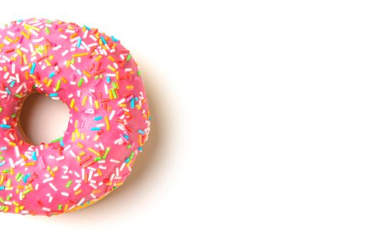 donut donuts on a white background close-up. isolate. High quality photo