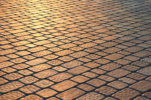  masonry wall paving stones as a background close up