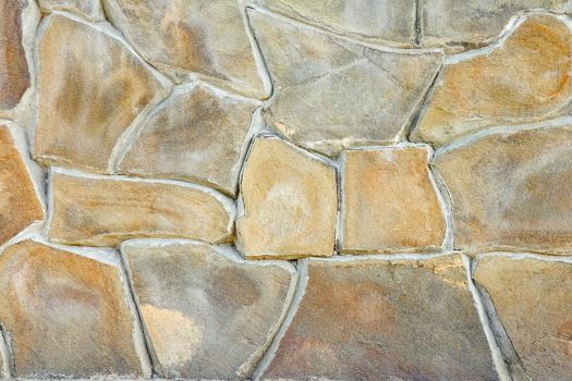 masonry wall paving stones as a background. High quality photo