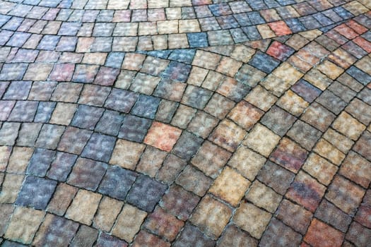 masonry wall paving stones as a background close up. High quality photo