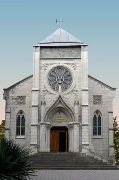 Catholic Church of the Immaculate conception of the blessed virgin Mary. Yalta, Crimea.