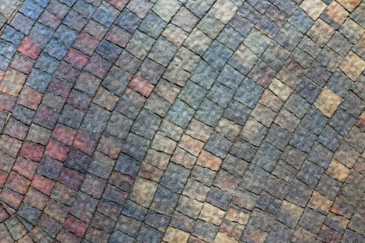 masonry wall paving stones as a background close up. High quality photo