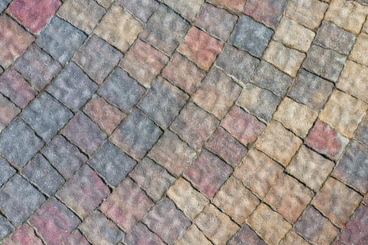 masonry wall paving stones as a background close up. High quality photo