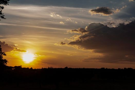 Beautiful couples, fields and landscapes of the Cordoba mountains in Spain. Photograph taken in the month of July.