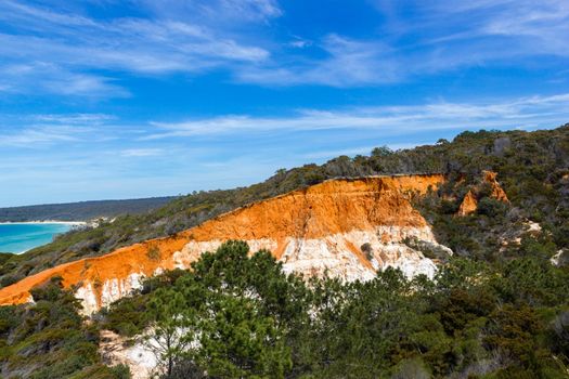 Pinnacles and Beach in the Sapphire Coast, NSW Australia