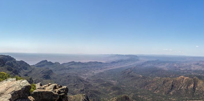 View of Flinders Ranges Taken from St Mary's Peak, South Australia