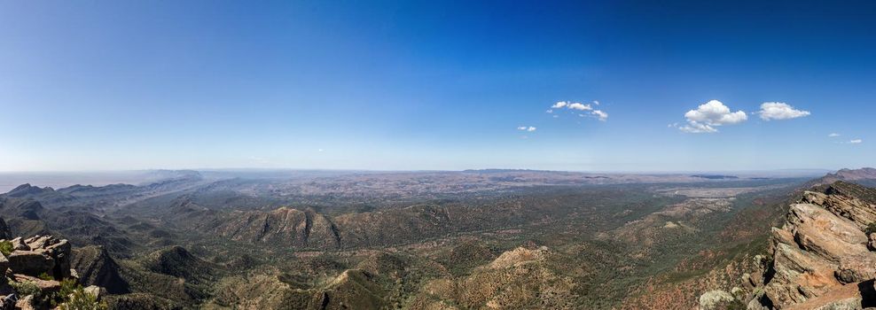 View of Flinders Ranges Taken from St Mary's Peak, South Australia
