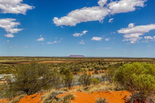 Mount Conner is one of the spectacular landscapes of the Australian outback, northern territory.