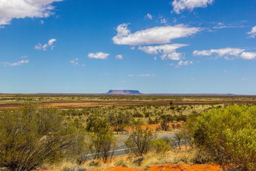 Mount Conner one of the spectacular landscape of Australian outback, Northern Territory