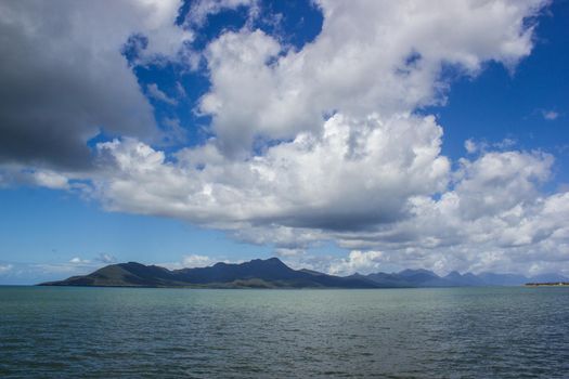 View of Dunk Island on a beautiful summer day, Missions Beach, Queensland, Australia