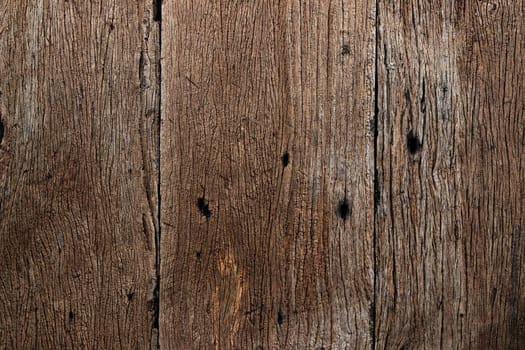 Texture of old wood plank use for background.