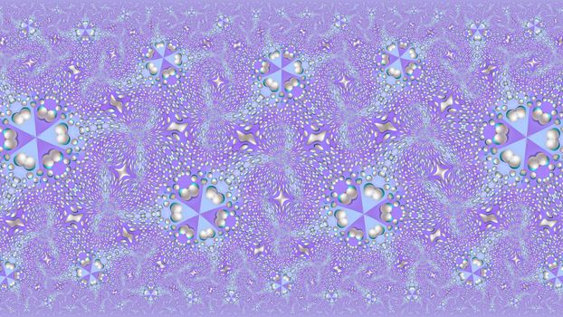 Abstract fractal multi-colored symmetrical background.