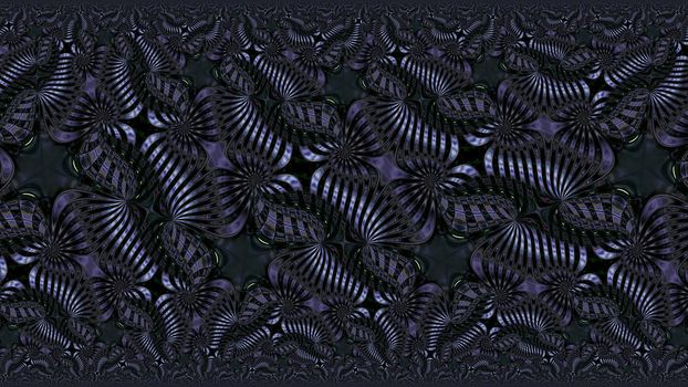 Abstract fractal multi-colored symmetrical background.