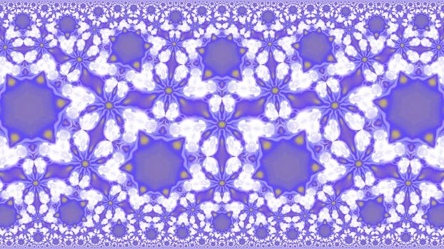 Abstract fractal multi-colored symmetrical background.