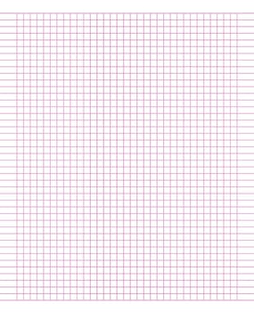 Grid paper. Abstract squared background with color lines. Time management concept. Pattern for school, copybooks, notebooks, diary, notes, books. Paper blank isolated on transparent background