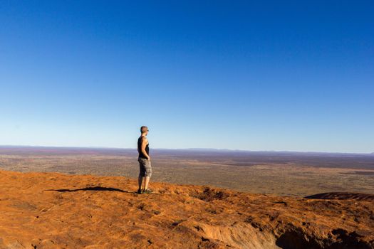 Sunrise at Uluru, ayers Rock, the Red Center of Australia