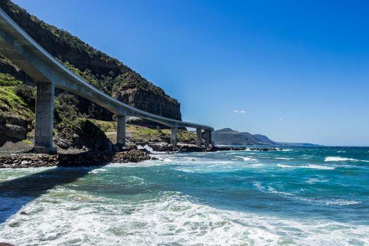 Sea Cliff Bridge along the Grand Pacific Drive, New South Wales, Australia