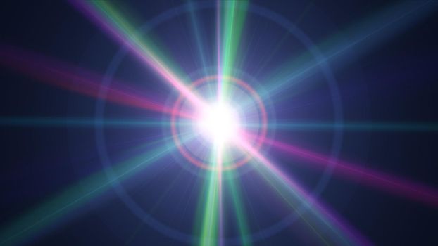 light effect abstract star burst flash laser beam illustration