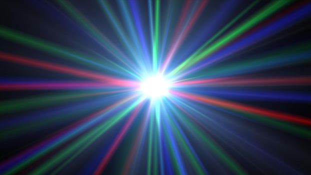 light effect abstract star burst flash laser beam ray illustration