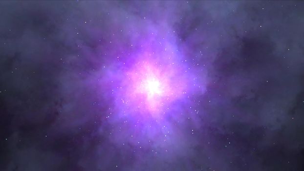 cosmos star ray light space particle nebula, illustration render