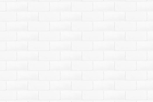 Decorative wall imitation of a white brick wall close up.Texture or background