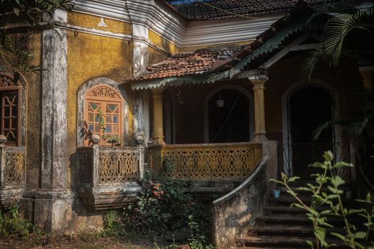 Heritage old house in Old Goa, India