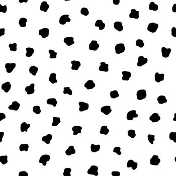 Abstract black and white background. Seamless pattern with animals print for wallpaper, web page, textures, card, postcard, faric, textile. Ornament of stylized skin. Decorative vector illustration.