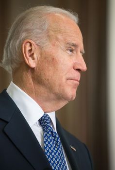 KIEV, UKRAINE - Dec 07, 2015: Vice president of USA Joe Biden during an official visit to Kiev, Ukraine