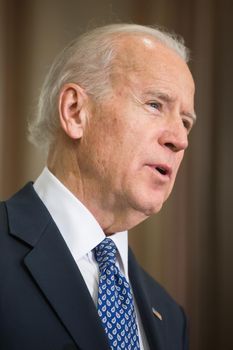 KIEV, UKRAINE - Dec 07, 2015: Vice president of USA Joe Biden during an official visit to Kiev, Ukraine