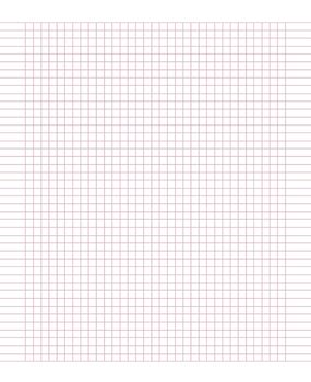 Grid paper. Abstract squared background with color lines. Time management concept. Pattern for school, copybooks, notebooks, diary, notes, books. Paper blank isolated on transparent background.