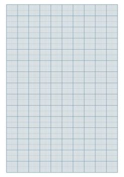 Millimeter graph paper grid. Abstract squared background. Geometric pattern for school, technical engineering line scale measurement. Lined blank for education isolated on transparent background