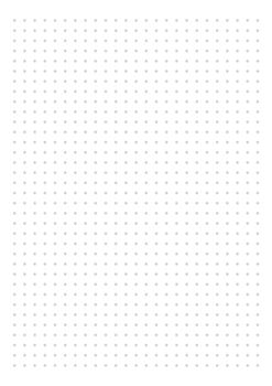 Grid paper. Dotted grid on white background. Abstract dotted transparent illustration with dots. White geometric pattern for school, copybooks, notebooks, diary, notes, banners, print, books.