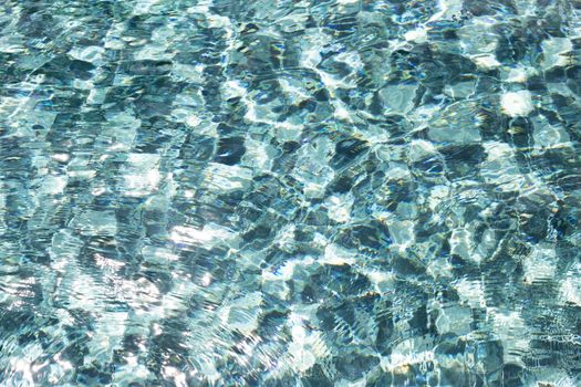 Abstract water swimming pool surface for background.